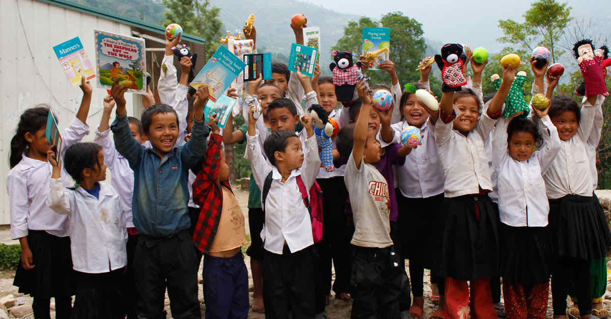 Harmony Project education support in Nuwakot